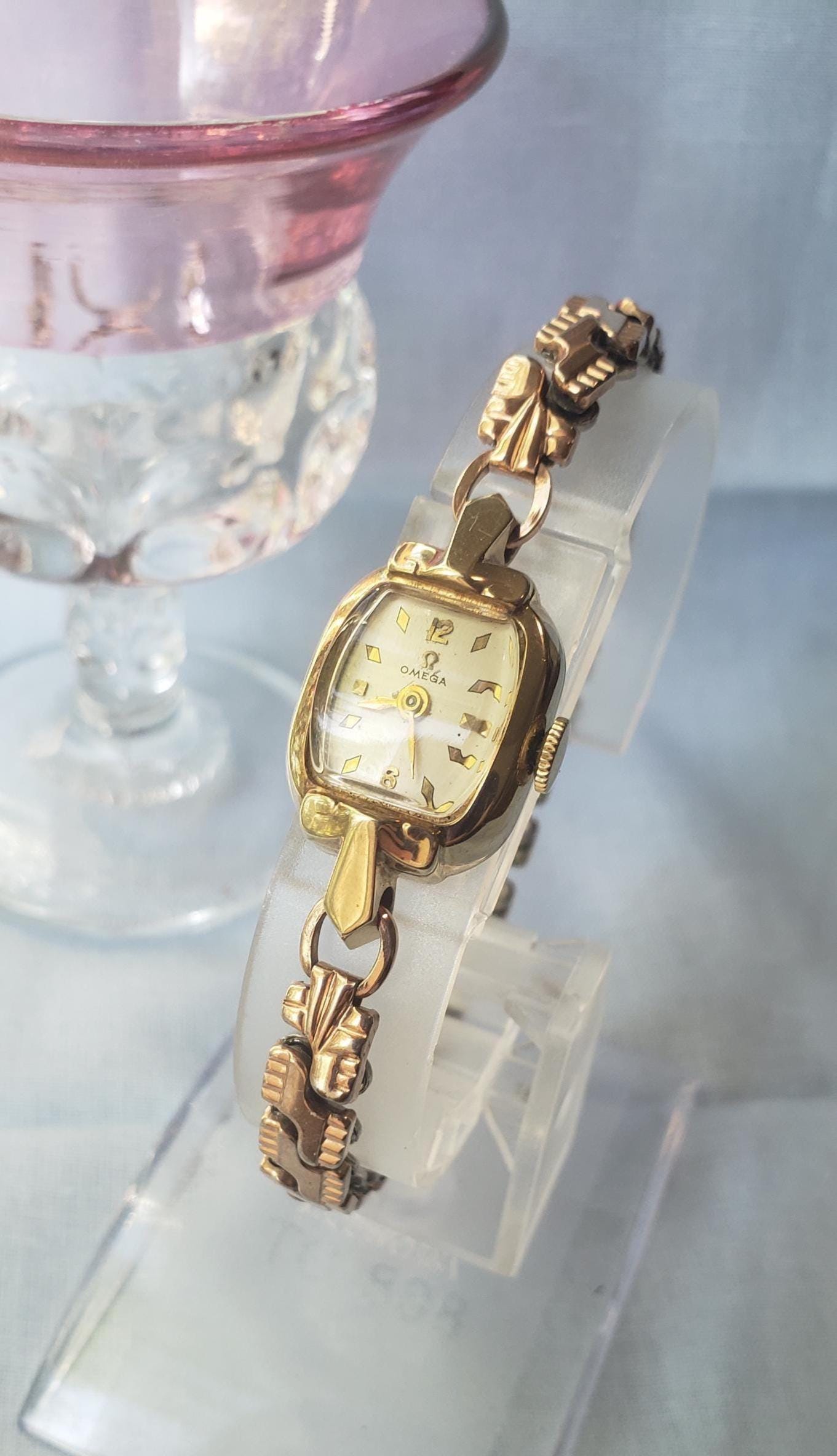 k18オメガ　ラ・マジークペンダントウォッチトップ　[ヴィンテージレア] Vintage Omega 14k Watch - Etsy