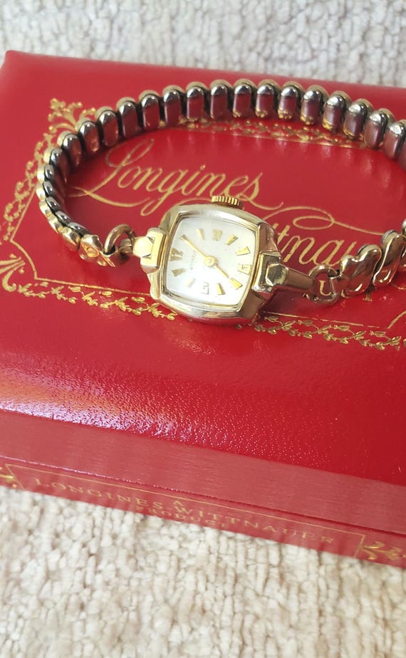 Vintage Wittnauer Longines 10K Gold Filled Ladies Cocktail Watch