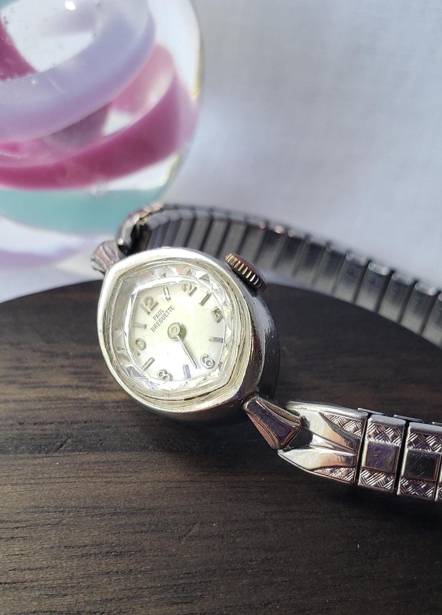 vintage Paul Breguette ladies\' watch Vintage Ladies Paul Breguette 14K Gold & Diamond Cocktail  main image 3