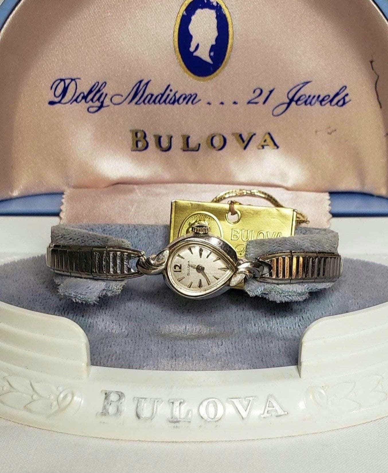 Vintage Bulova 21 Jewel Ladies Mechanical Wristwatch 5AD 10k Rolled Gold Plated VINTAGE 10k Gold Filled Bulova 21 Jewels Wind Up Watch : r  main image 3