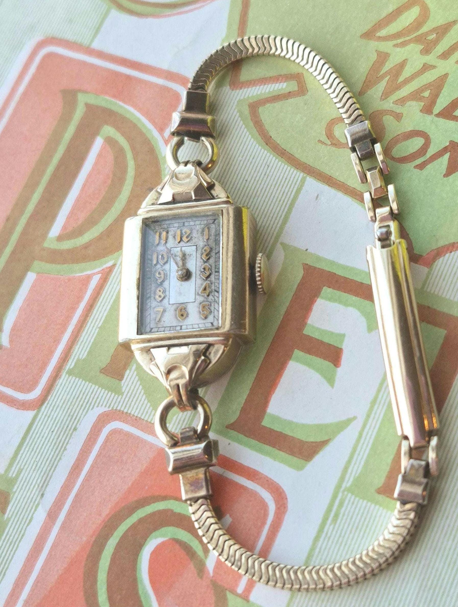 10k Waltham Watch - Etsy