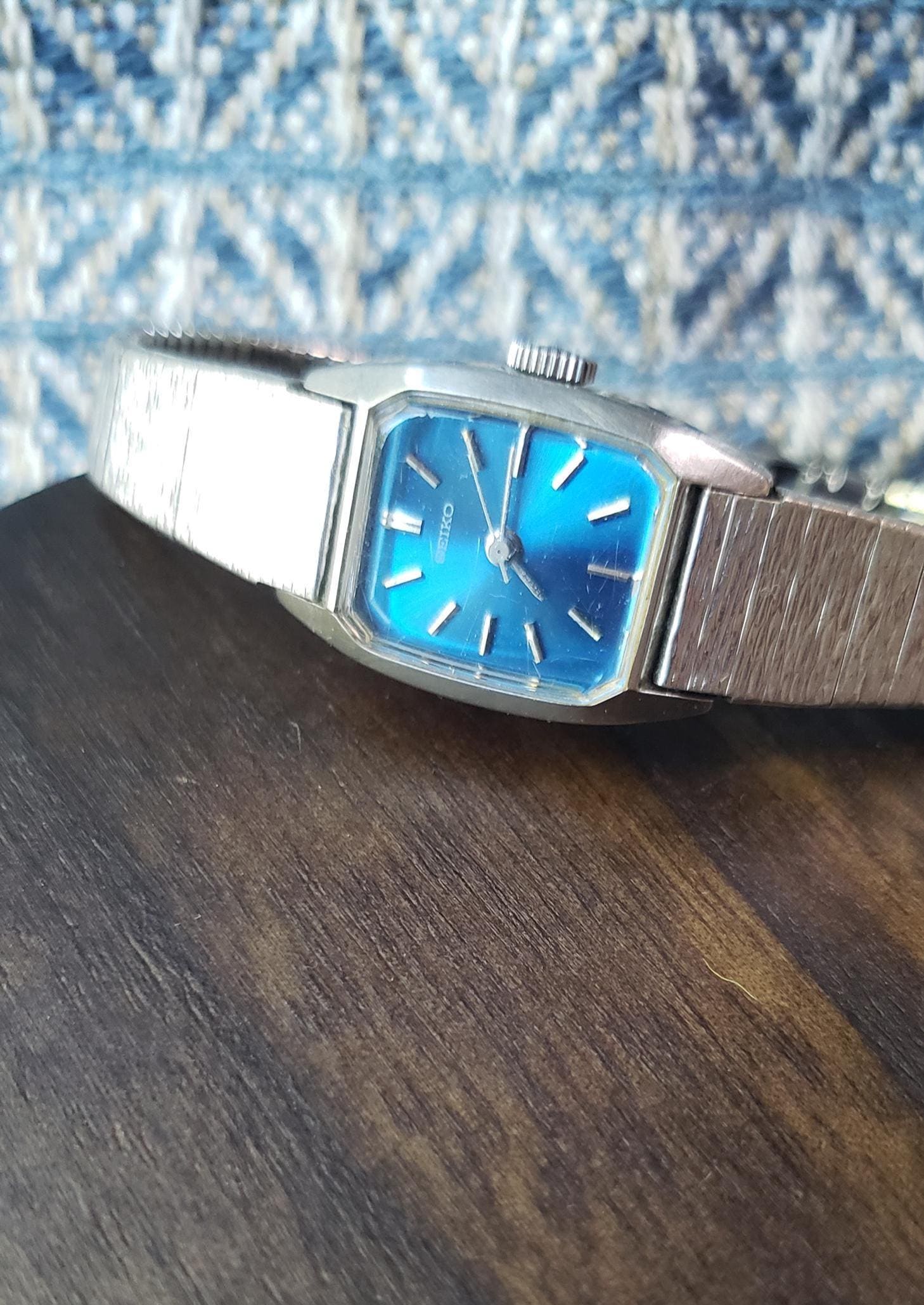 Seiko Blue Ladies - Etsy