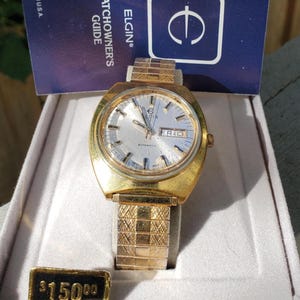 1970s Elgin Watch - Etsy