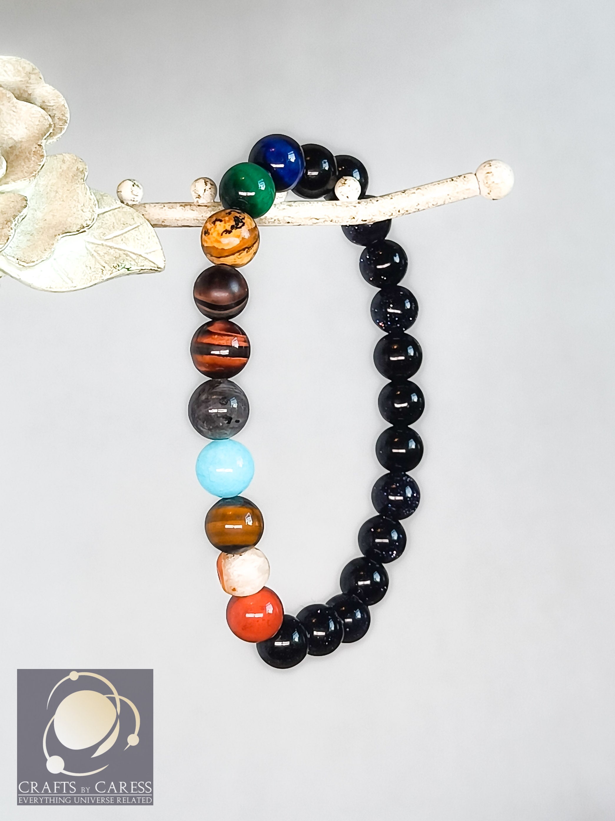 Solar System Bracelet Astronomy Bracelet Bracelet Etsy UK