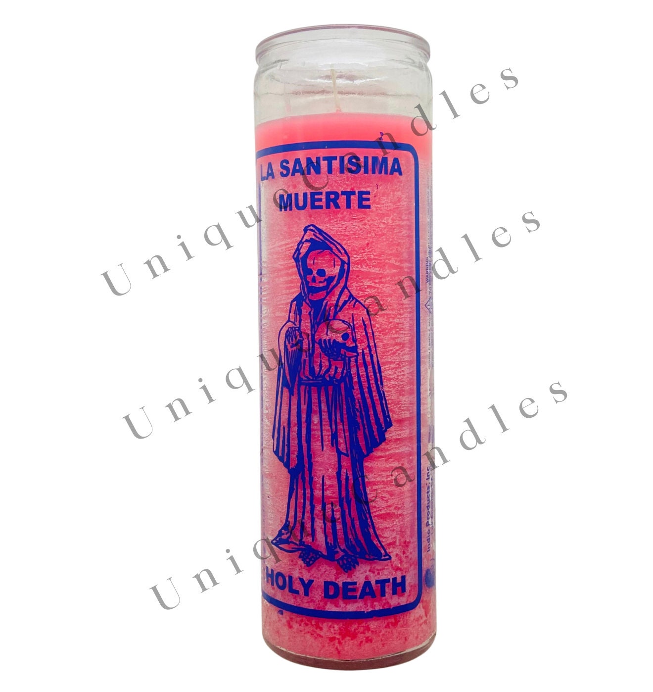 Holy Death Candles, Santa Muerte Velas, Open Roads Holy Death, Abre