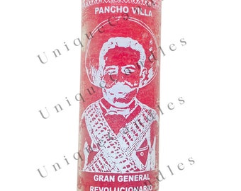 Pancho Villa Candle Red/Pancho Villa Vela Roja