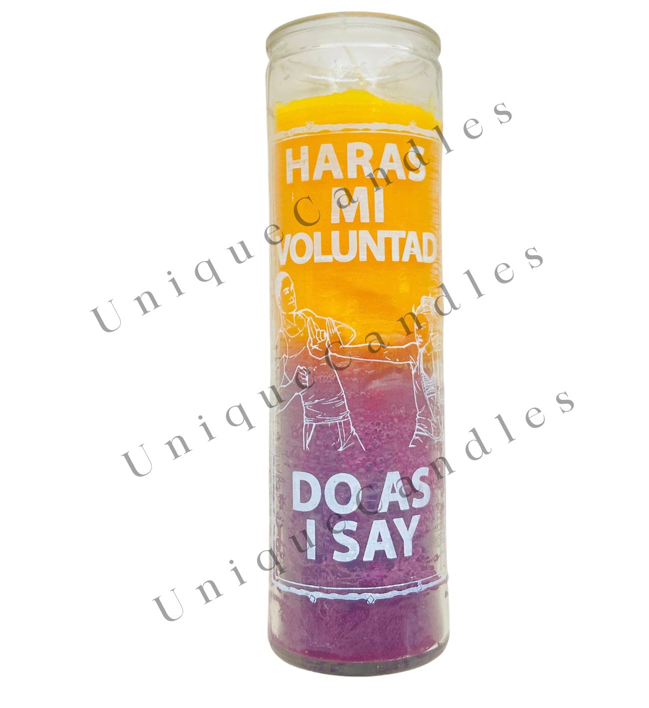 Do as I say love candle, Domination Candle, Attraction and Come to Me Candle, Haz lo que digo vela de amor, Vela de Dominación