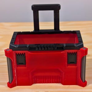 Exhibidor de tarjetas de presentación / Organizador de escritorio / Contenedor / Coleccionable Milwaukee Packout