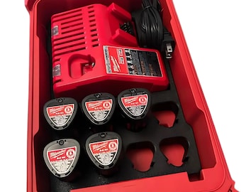 Milwaukee Packout M12/M18 Battery & Charger Insert