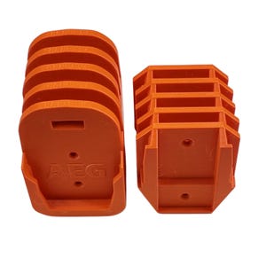 AEG/Rigid 18v Tool and Battery Holders - Custom 3D Printed Tool Storage Solution