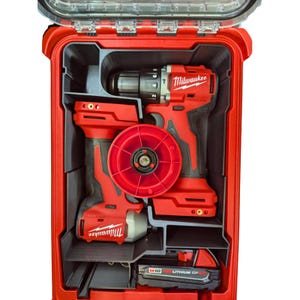 Milwaukee M18 Packout Insert: 3D Printed Drill & Impact Driver Storage