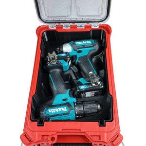 Makita 12V Drill & Impact Compact Packout Insert | Holds TD110D + DF333D | One-Piece Petg Construction