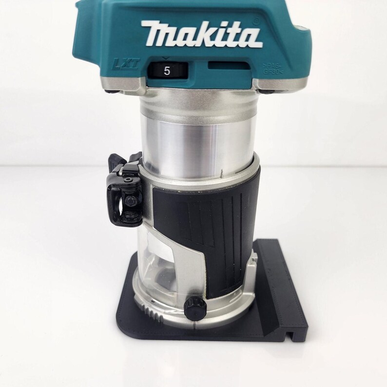 Flush Router Guide Straight Makita 18 v Router Railing Guide - Flush‑fit Guide for DRT50 / XTR01 ...