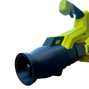 Bico compacto para soprador de folhas Ryobi 18V ONE+ P21012 | Ideal para secagem de carros e motos, limpeza de oficinas