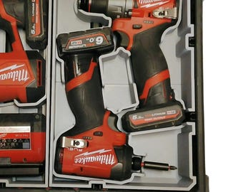 Milwaukee M12 Gen 3 Drill + Impact Packout Drawer Insert