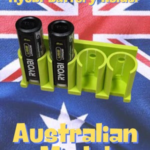 Ryobi USB Lithium Battery Holder Wall Mount - Battery Storage image 3