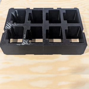8 x M18 5.0Ah Battery Holder Insert for Milwaukee PACKOUT 2-Drawer System
