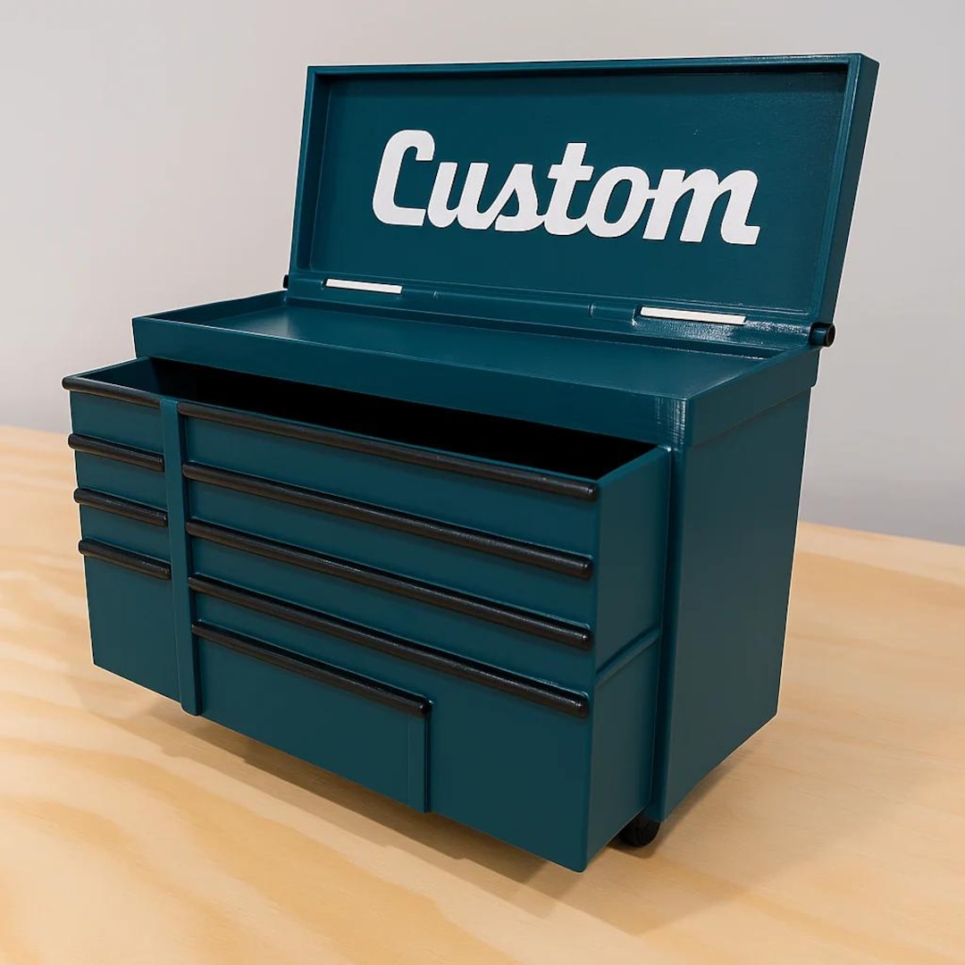 Customizable Mini Tool Chest - Personalized Storage Organizer - Etsy