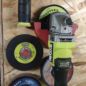 Ryobi ONE+ HP Brushless 4-1/2 in. Angle Grinder (Tool Only) - Cordless Power Tool