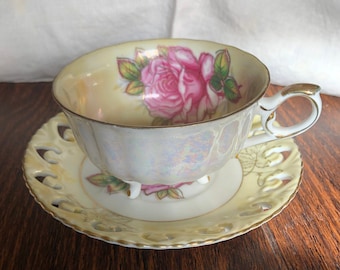 LM Royal Halsey Fine China Cup & Saucer