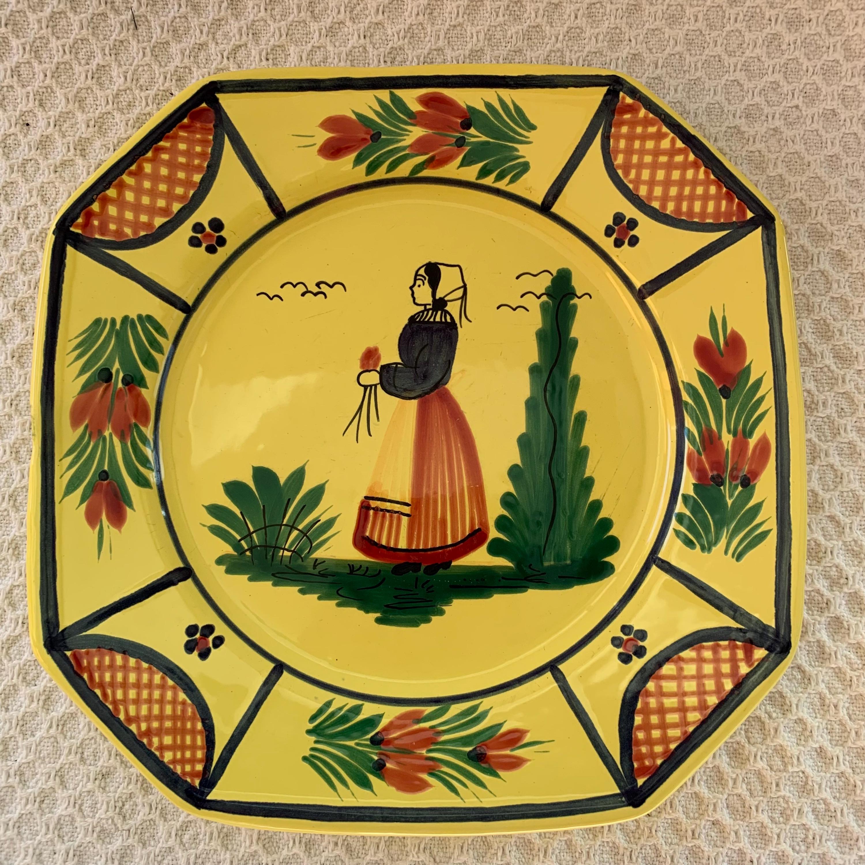 Hb Quimper Plate - Etsy