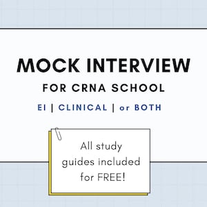 Entrevista simulada de la escuela CRNA