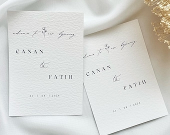 Tafelkaart verloving bruiloft Tischkarte Verlobung Hochzeit table cards engagement wedding