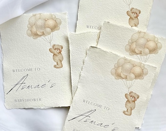 Tafelkaart babyshower geboorte table card birth Tischkarte Geburt welcome to babyshower