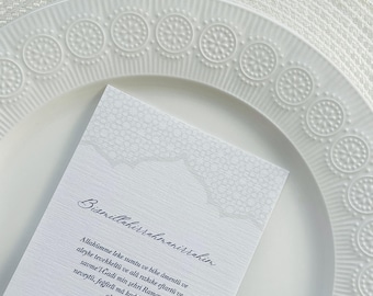 Ramadan tafelkaarten iftar table cards Tischkarten Ramadan Kareem Ramadan Mubarak
