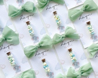 Baby is one tafelkaart gastenbedankjes Geburtstag gastgeschenke Tischkarte Verjaardagscadeau verjaardagsbedankjes tafelkaarten Hediyelik