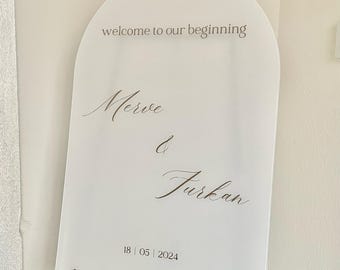 Welkomstbord bruiloft henna verloving | welcome sign wedding engagement babyshower Hochzeit Verlobung Willkommen