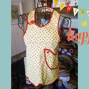 TODDLER SIZE Retro Schürze im Vintage-Stil