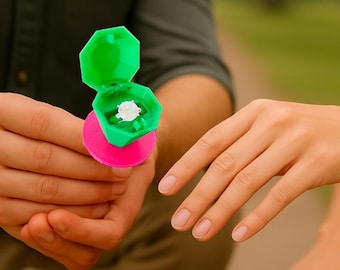 Ring Pop Proposal Box – 3D Printed Engagement Ring Case