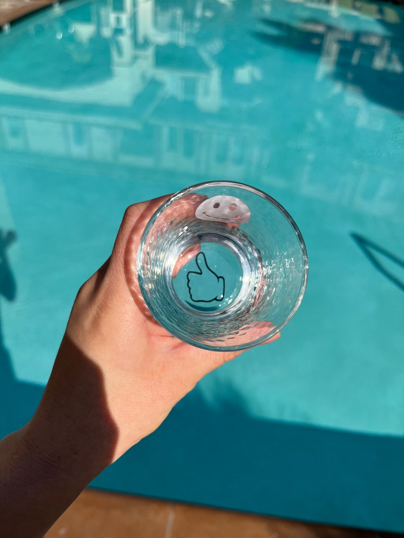 Shot Glass, Whiskey Glass,customized Glass, Personalized Glass, Smile