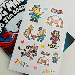 Custom Sticker Sheet | Build Your Own Sticker| Create Your Own Custom Stickers with Your Favorite Characters Text Waterproof Dishwasher Safe