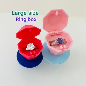 Large size Ring Pop Ring Box I Ring Pop Proposal Box I Ring Pop Engagement Ring Box Fun ring case