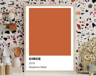 Circe - アートプリントブック - パントンカラーパレットにインスパイアされたロマンスプリント - ブックアート - デジタルダウンロード