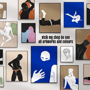 Queer Art Print auf Hahnemühle Papier – LGBTQ+ Pride und Liebe, Gay Fine Art Poster, Wandkunst, hochwertiger Kunstdruck, Gallery Wall
