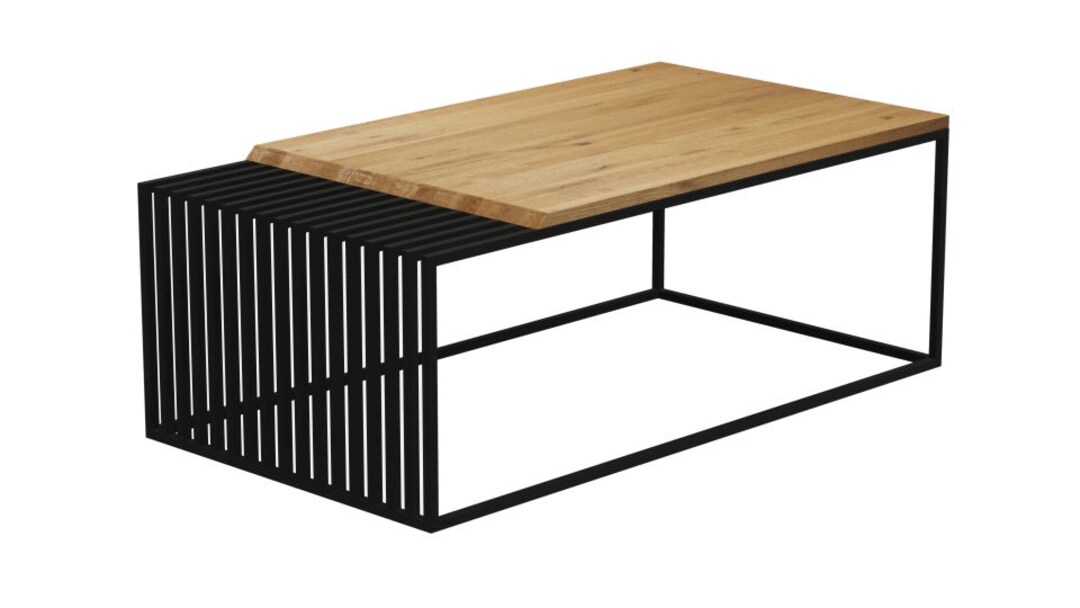 Series Elena Coffee Table Oak Etsy