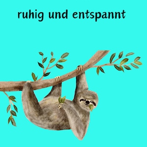 Cartes d'animaux affirmations grandes