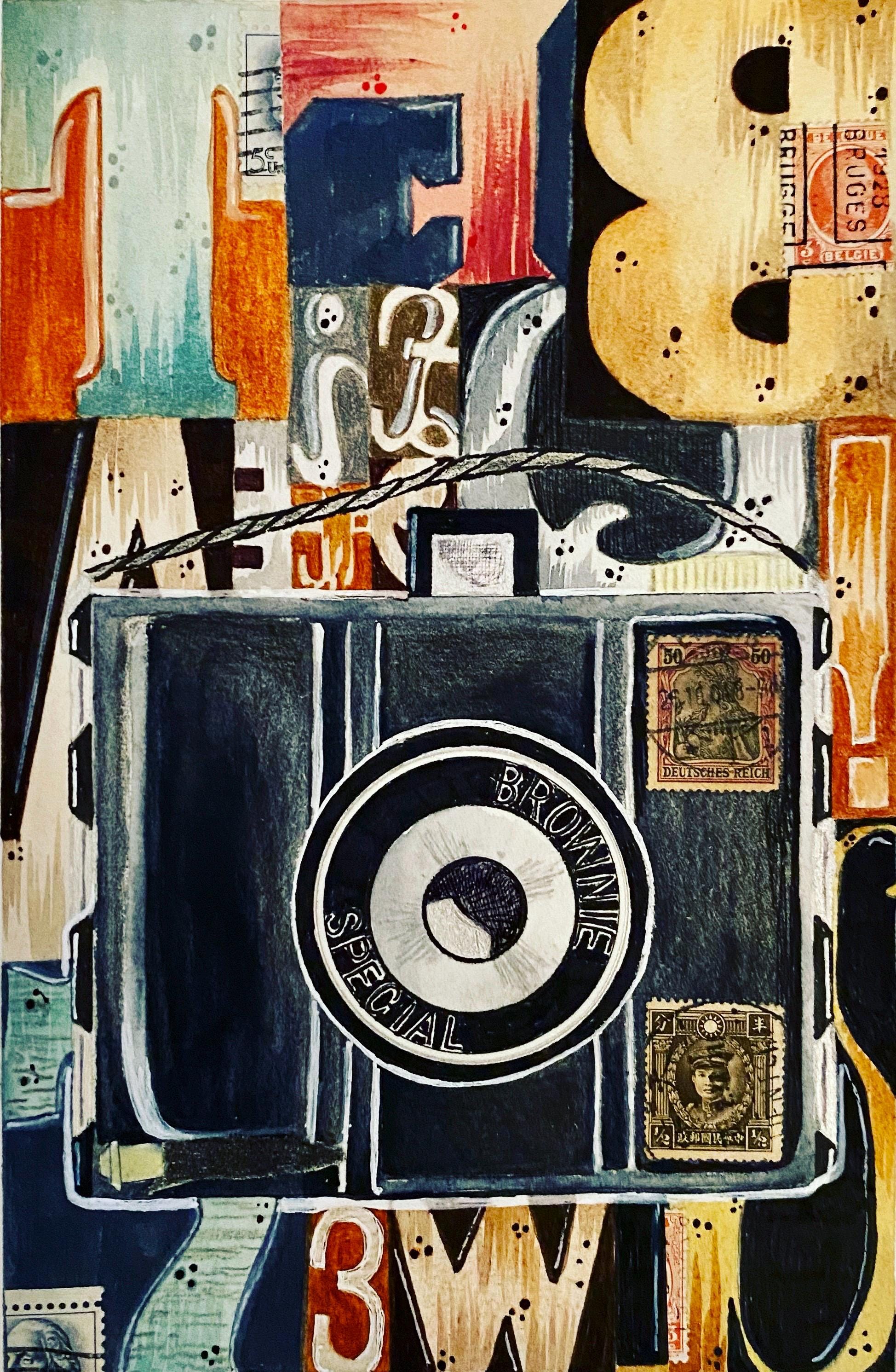 Camera & Block Letters - Etsy