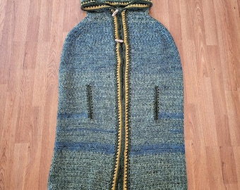 Patrón de capa de crochet