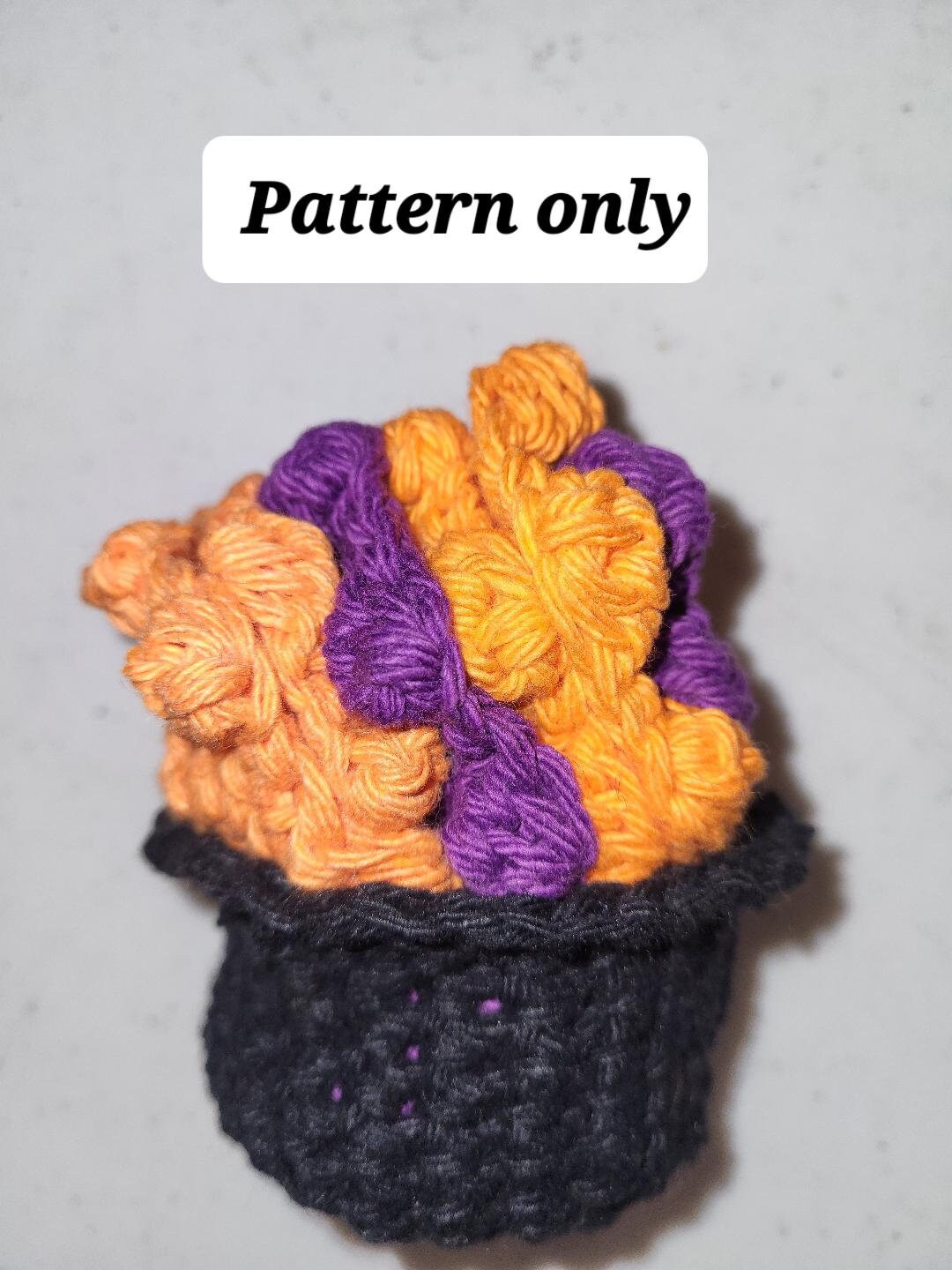 Cauldron Coaster Set Crochet Pattern Etsy