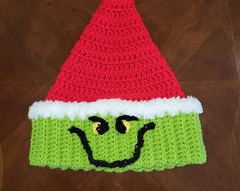 Modèle de chapeau de Noël au crochet