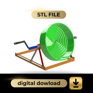 Spiral Gold Mining Pan 3D Model: STL & Parasolid Files (15 3/4 inches) (Digital Download)