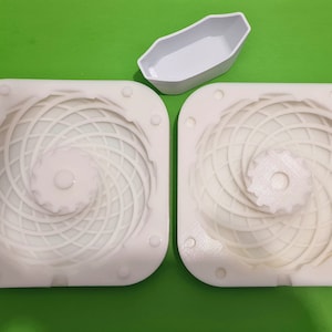 Rodin coils silicon mold | Torus silicon mold