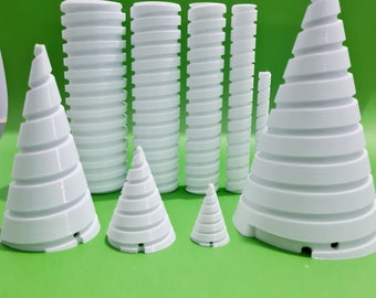 Fibonacci Coil Winding Jig: Electroculture Gardening 3D Print