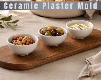 Minimal Ceramic Bowl Plaster Mold (Digital Download) | Modern Pottery  Snack Casting Mold