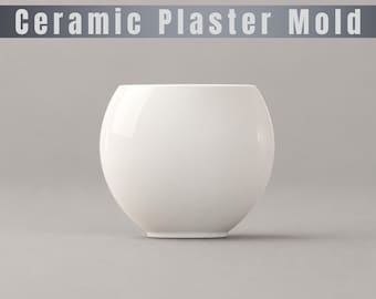 Espresso Cup Plaster Mold STL | Ceramic Coffee Mug Mold | (Digital Download) | Slip Cast Molding