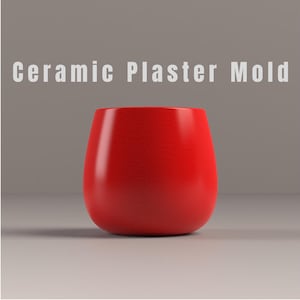 Plaster Mold: 3D Printer STL File (Digital Download)